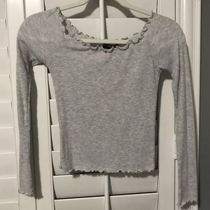 Gray long sleeve
